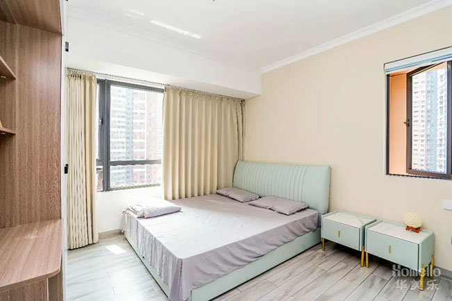 126㎡三居,現(xiàn)代風客餐廳+簡約風臥室,締造高級的生活儀式感